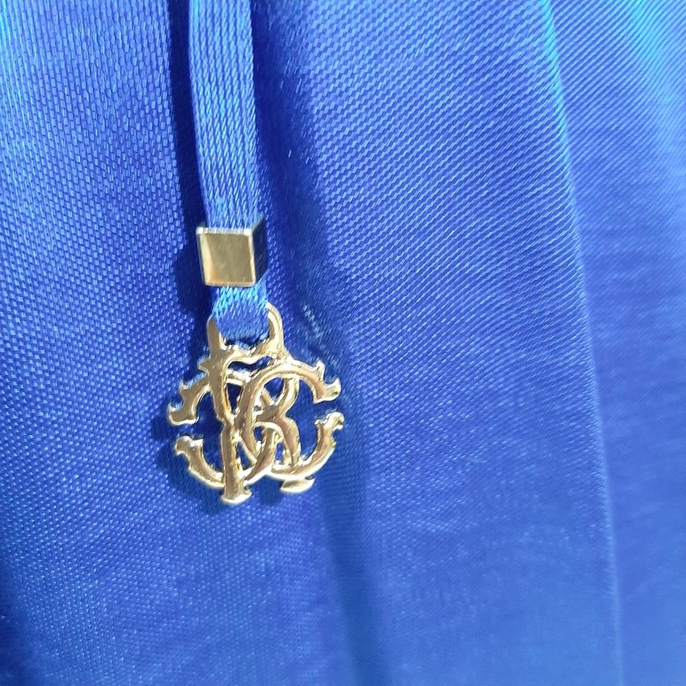 Roberto Cavalli cobalt blue dress 46 - Picture 7 of 16